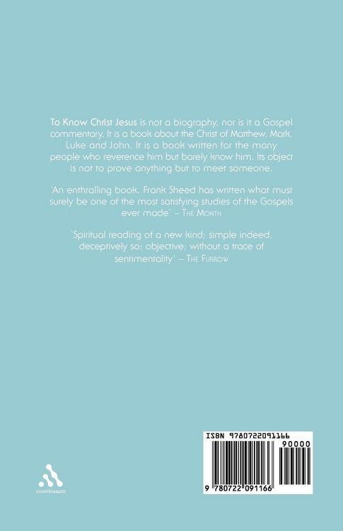 Produktbild: To Know Christ Jesus