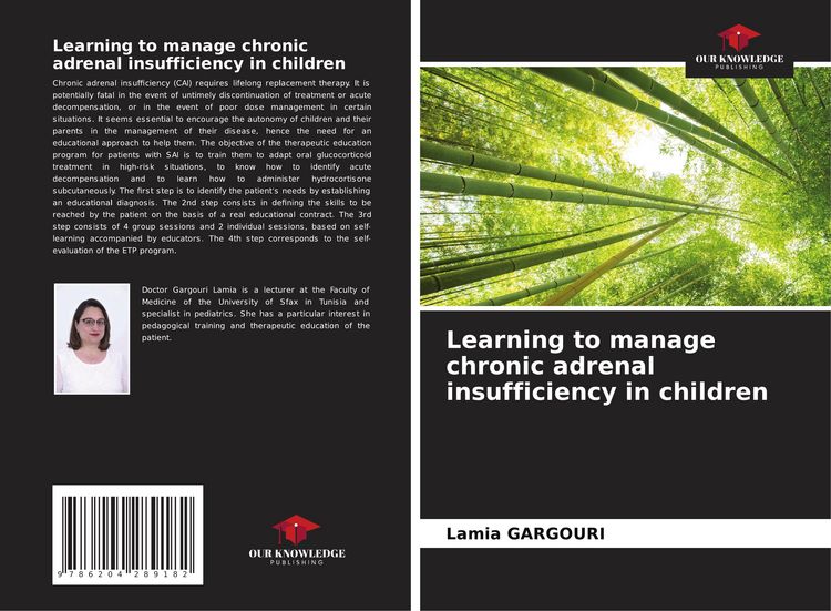 Produktbild: Learning to manage chronic adrenal insufficiency in children