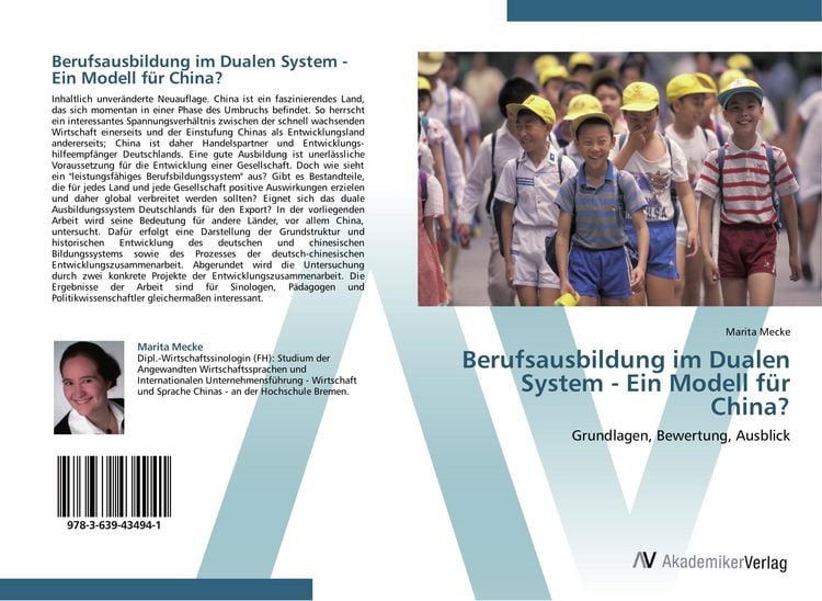 Produktbild: Berufsausbildung im Dualen System - Ein Modell f&uuml;r China?