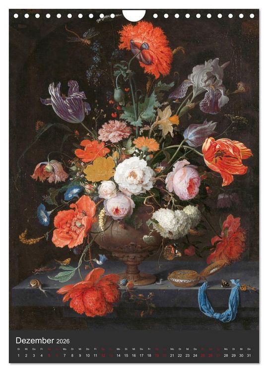 Produktbild: Blumenst&uuml;cke 2026 (Wandkalender 2026 DIN A4 hoch), CALVENDO Monatskalender
