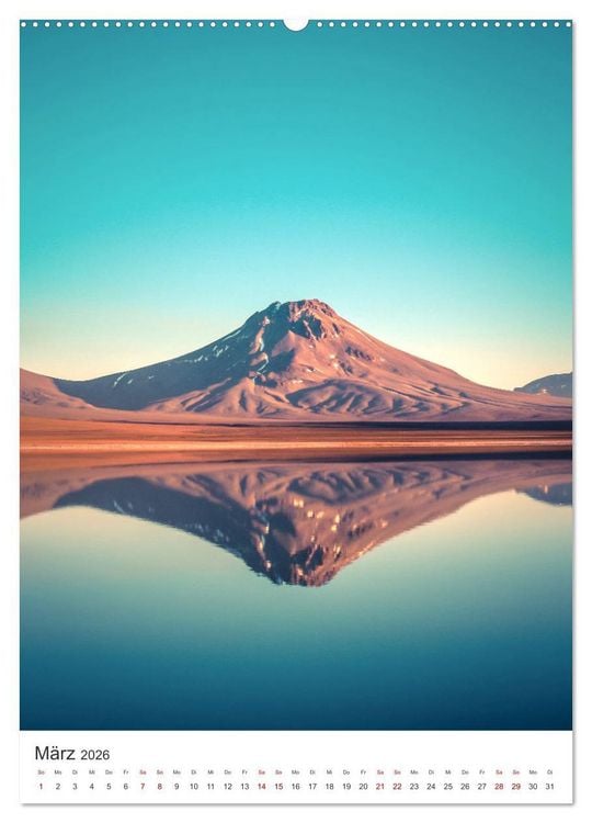 Produktbild: Chile - Ein Land mit unglaublicher Vielfalt. (Wandkalender 2026 DIN A2 hoch), CALVENDO Monatskalender