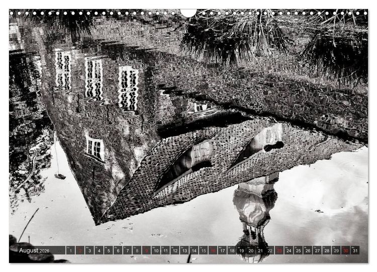 Produktbild: Ein Blick auf Husum (Wandkalender 2026 DIN A3 quer), CALVENDO Monatskalender