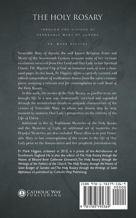 Produktbild: The Holy Rosary through the Visions of Venerable Mary of Agreda