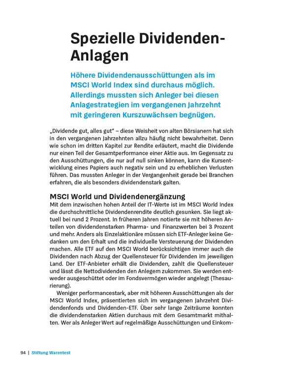 Produktbild: Die Dividenden-Strategie