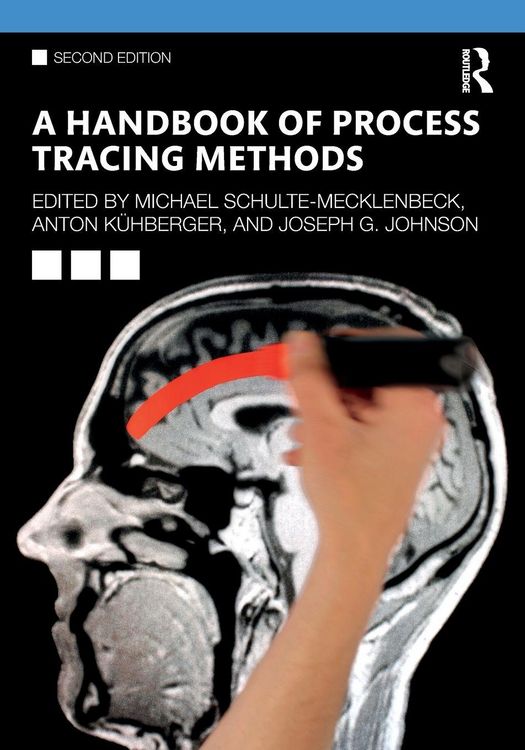 Produktbild: A Handbook of Process Tracing Methods