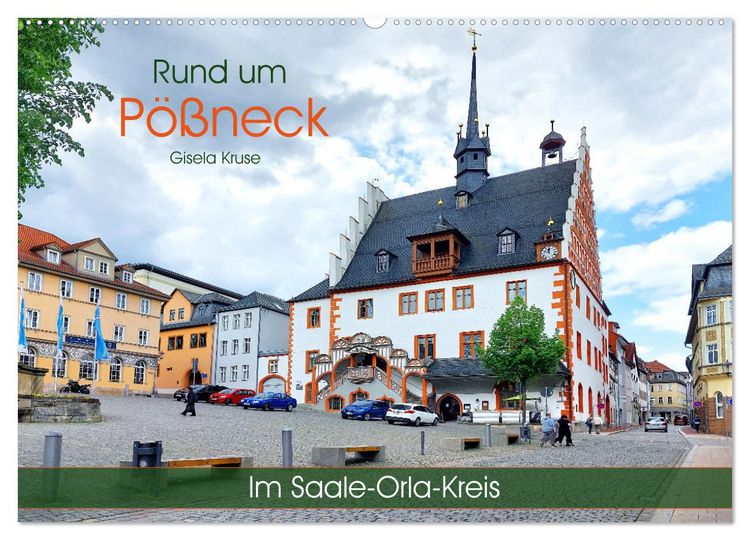 Produktbild: Rund um P&ouml;&szlig;neck - Im Saale-Orla-Kreis (Wandkalender 2026 DIN A2 quer), CALVENDO Monatskalender