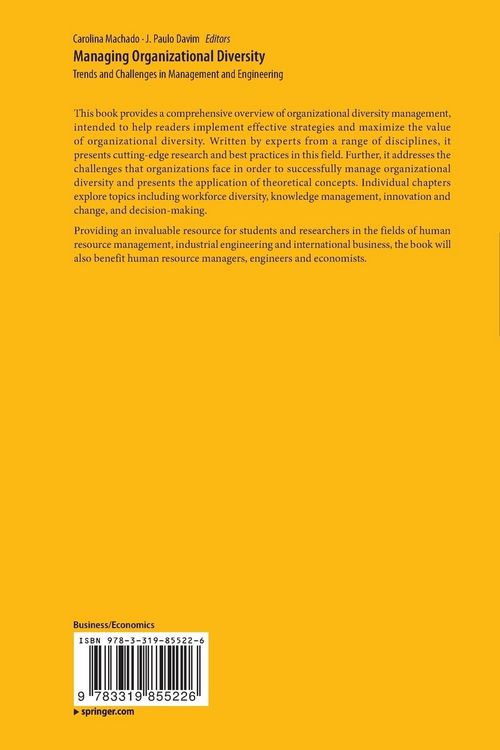 Produktbild: Managing Organizational Diversity