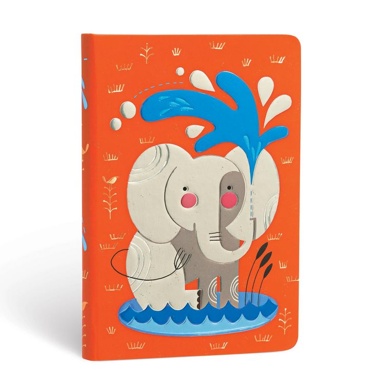 Produktbild: Hardcover Notizbuch Babyelefant, Mini, Unliniert