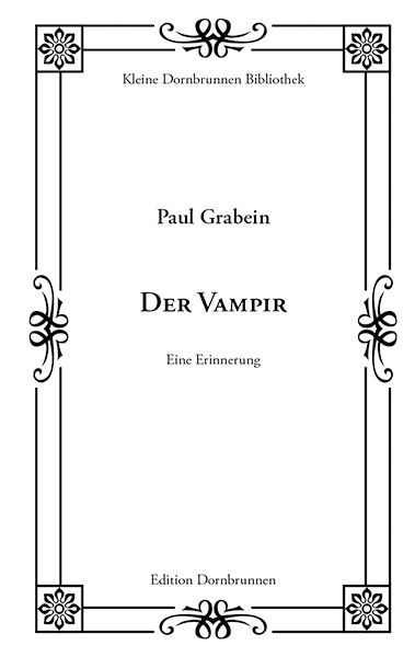 Produktbild: Der Vampir