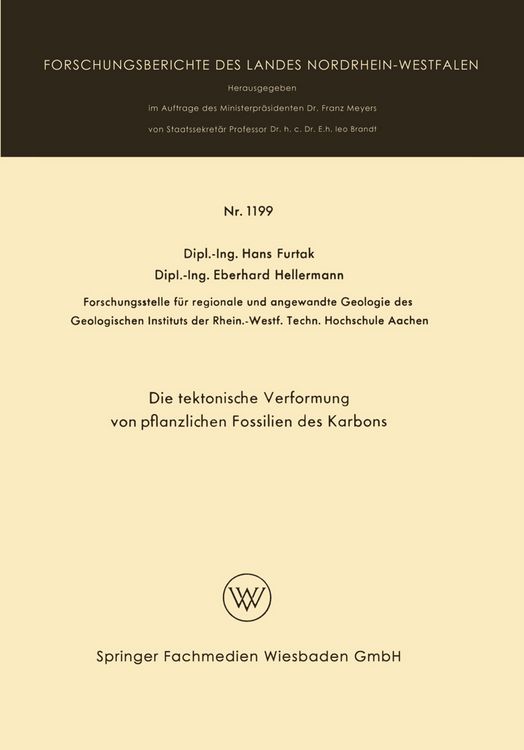 Produktbild: Die taktonische Verformung von pflanzlichen Fossilien des Karbons