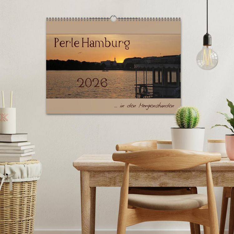 Produktbild: Perle Hamburg (Wandkalender 2026 DIN A3 quer), CALVENDO Monatskalender