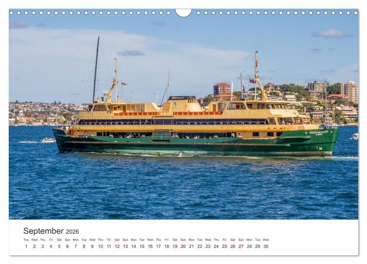 Produktbild: Sydney - An extremely handsome city (Wall Calendar 2026 DIN A3 landscape), CALVENDO 12 Month Wall Calendar
