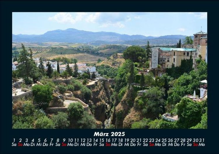 Produktbild: Spanien 2025 Fotokalender DIN A5