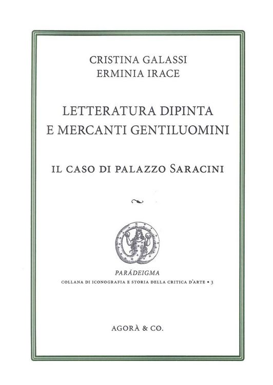 Produktbild: Letteratura dipinta e mercanti gentiluomini. Il caso di Palazzo Saracini