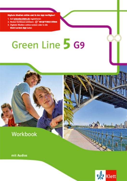 Produktbild: Green Line 5 G9 Workbook mit Audios. Klasse 9