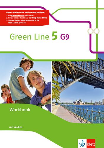 Produktbild: Green Line 5 G9 Workbook mit Audios. Klasse 9