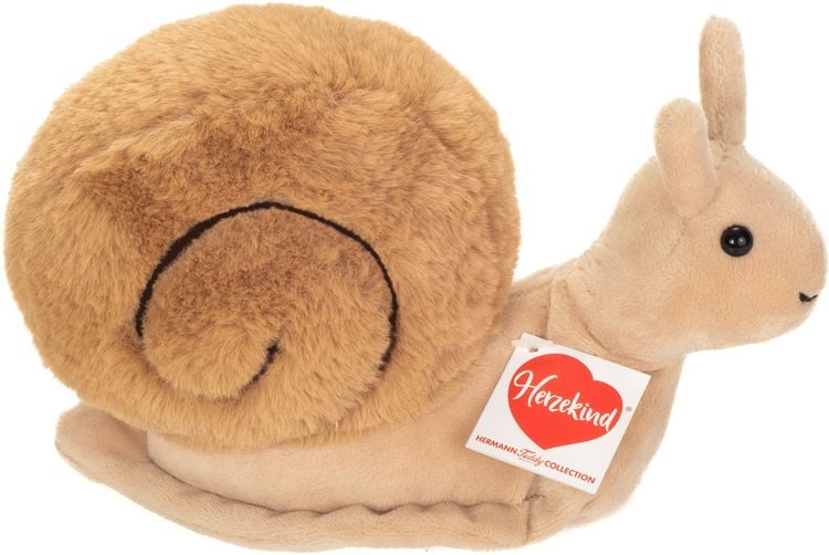 Produktbild: Teddy Hermann 93955 - Schnecke Lotta, 20 cm, Pl&uuml;schtier, Herzekind-Kollektion