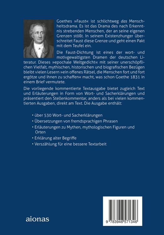 Produktbild: Faust I und II. Textausgabe mit Wort- und Sacherkl&auml;rungen und Versz&auml;hlung