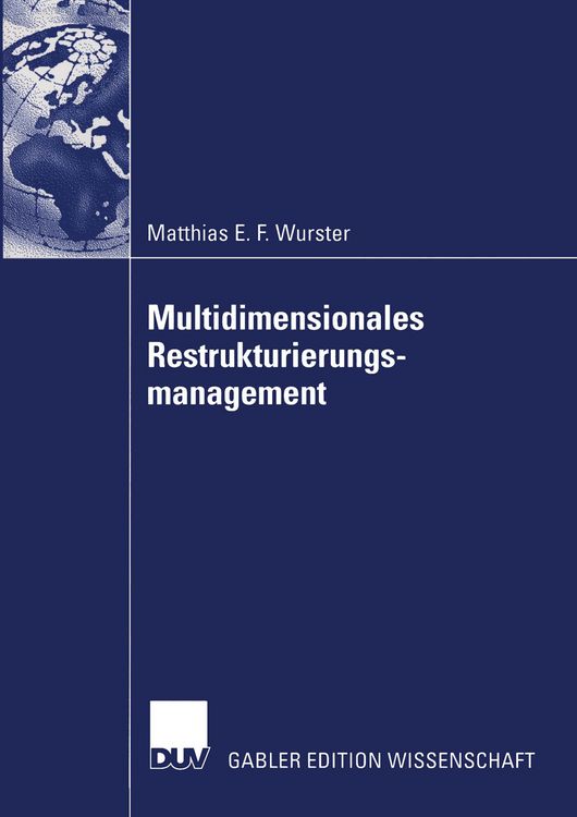 Produktbild: Multidimensionales Restrukturierungsmanagement