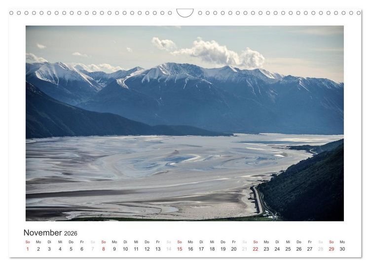 Produktbild: ALASKA - Bilder aus dem S&uuml;den (Wandkalender 2026 DIN A3 quer), CALVENDO Monatskalender