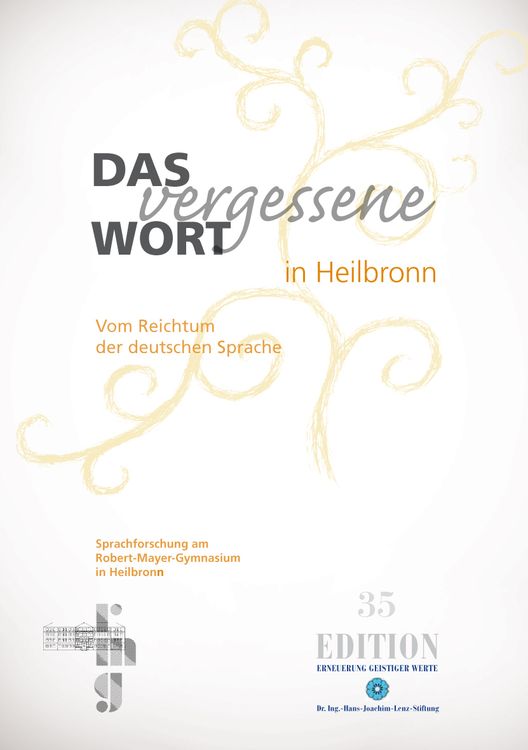 Produktbild: Das vergessene Wort in Heilbronn