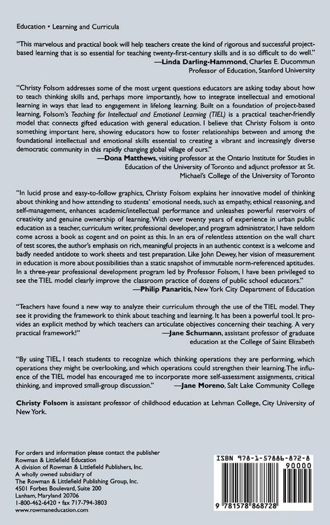 Produktbild: Teaching for Intellectual and Emotional Learning (TIEL)