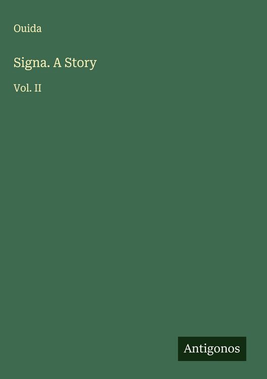 Produktbild: Signa. A Story