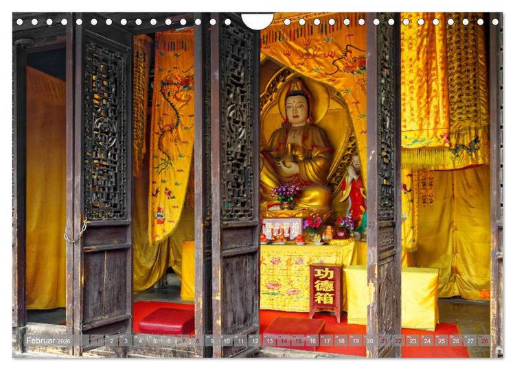 Produktbild: neunziggrad I photoart: china (Wandkalender 2026 DIN A4 quer), CALVENDO Monatskalender