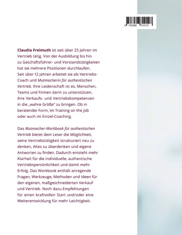 Produktbild: Mutmacher Workbook