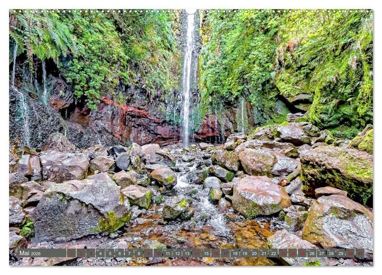 Produktbild: Madeira - Inselzauber im Atlantik (hochwertiger Premium Wandkalender 2026 DIN A2 quer), Kunstdruck in Hochglanz