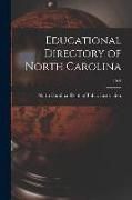 Produktbild: Educational Directory of North Carolina; 1945