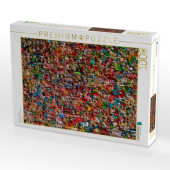 Produktbild: CALVENDO Puzzle Gum Wall - Seattle | 1000 Teile Lege-Gr&ouml;&szlig;e 64x48cm Foto-Puzzle f&uuml;r gl&uuml;ckliche Stunden