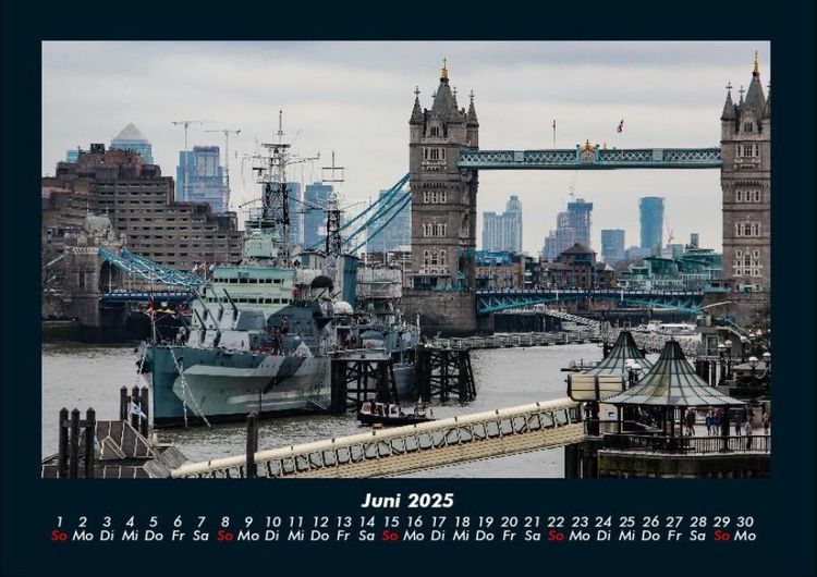 Produktbild: London 2025 Fotokalender DIN A4