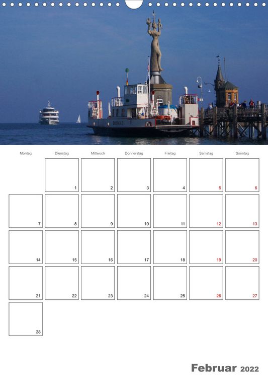 Produktbild: Konstanz am sch&ouml;nen Bodensee (Wandkalender 2022 DIN A3 hoch)