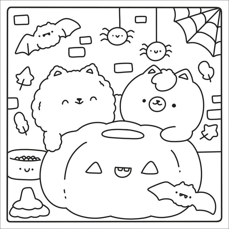 Produktbild: Cute & Cozy Coloring - Spooky