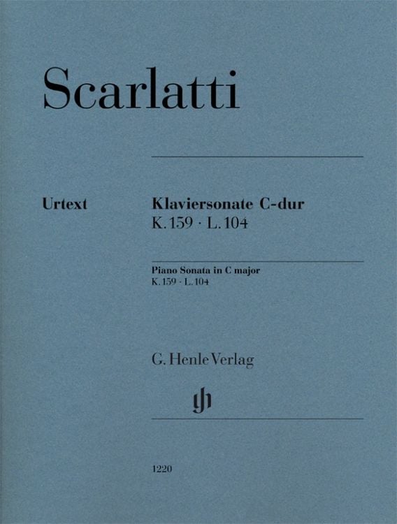 Produktbild: Domenico Scarlatti - Klaviersonate C-dur K. 159, L. 104