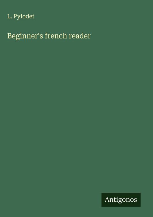 Produktbild: Beginner's french reader