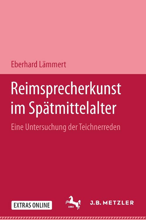 Produktbild: Reimsprecherkunst im Sp&auml;tmittelalter