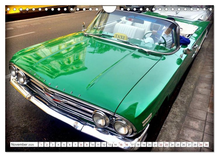 Produktbild: BEST OF IMPALA - Das Prunkst&uuml;ck von Chevrolet (Wandkalender 2025 DIN A4 quer), CALVENDO Monatskalender