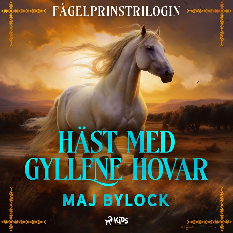 Produktbild: H&auml;st med gyllene hovar