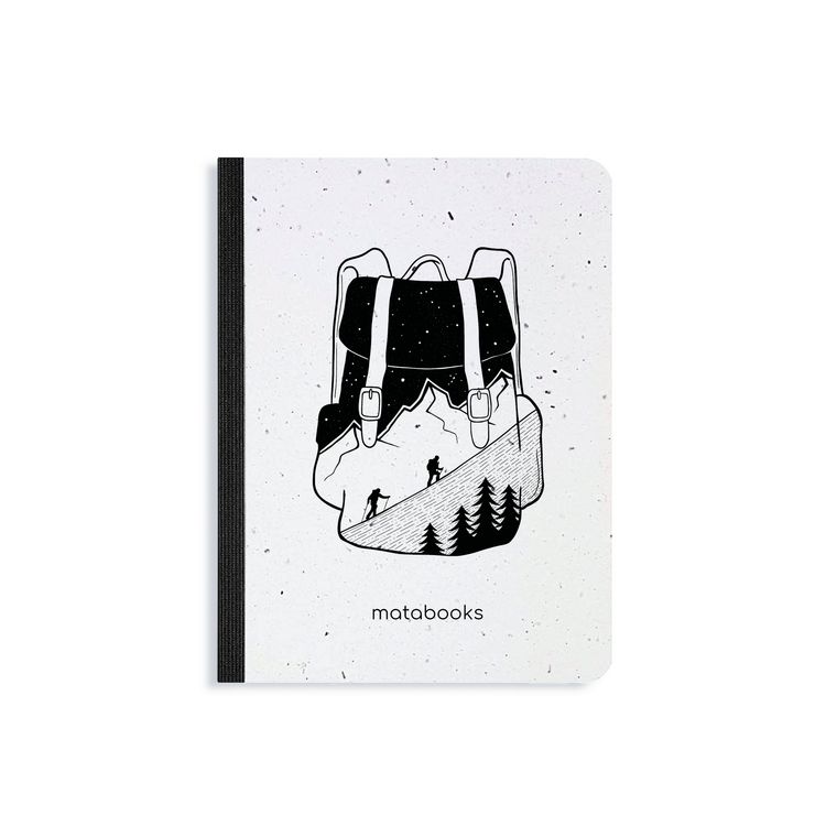 Produktbild: matabooks - Nachhaltige Notizb&uuml;cher A6 Samenbuch "Backpack"