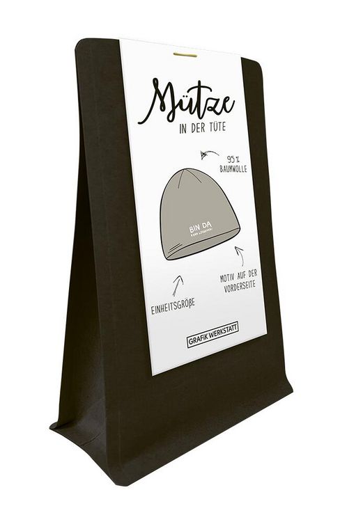 Produktbild: M&uuml;tze in der T&uuml;te Bin da