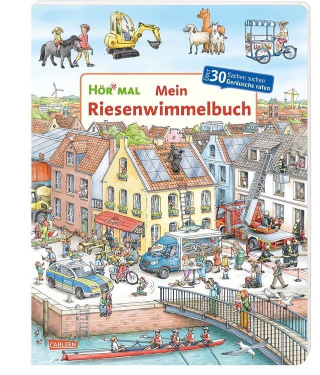 Bild vom Artikel Hör mal (Soundbuch): Mein Riesenwimmelbuch vom Autor Christian Zimmer
