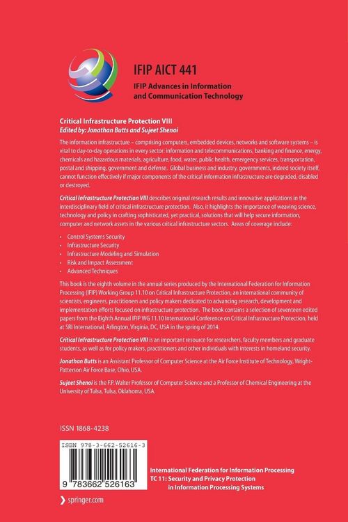 Produktbild: Critical Infrastructure Protection VIII