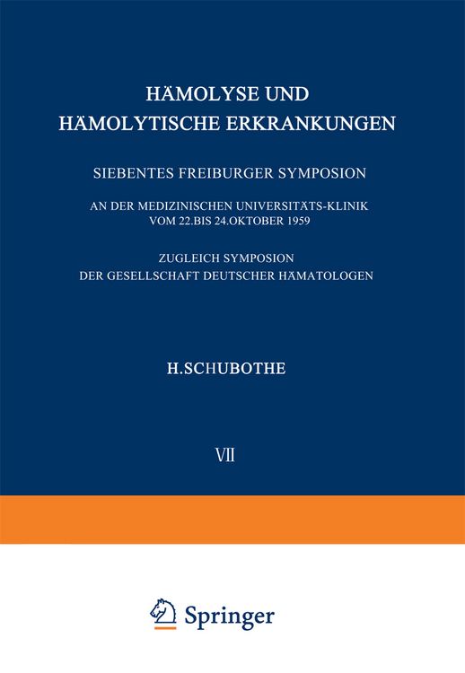 Produktbild: H&auml;molyse und H&auml;molytische Erkrankungen