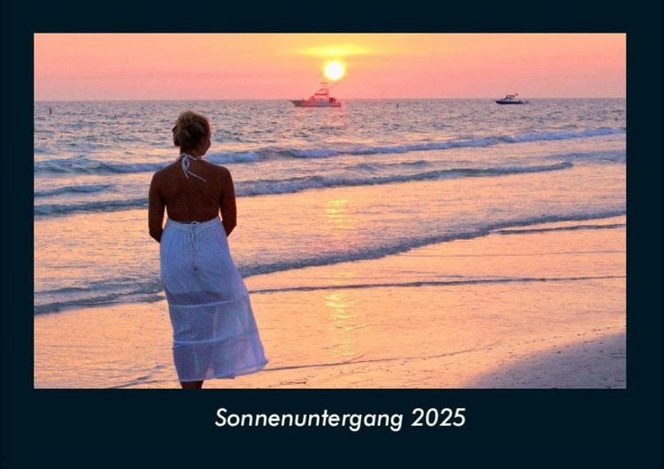 Produktbild: Sonnenuntergang 2025 Fotokalender DIN A4