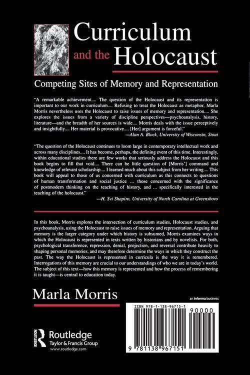 Produktbild: Curriculum and the Holocaust