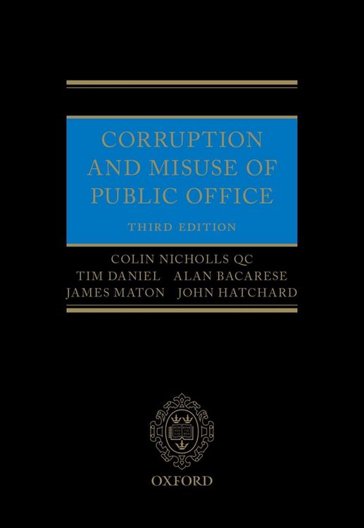 Produktbild: Corruption and Misuse of Public Office