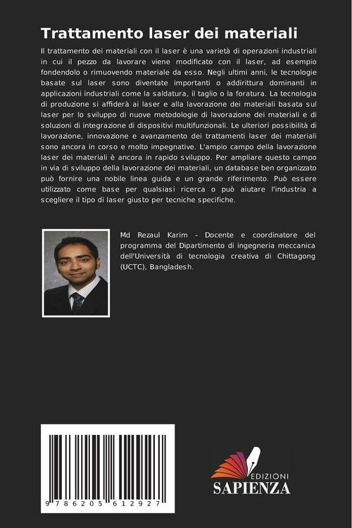 Produktbild: Trattamento laser dei materiali