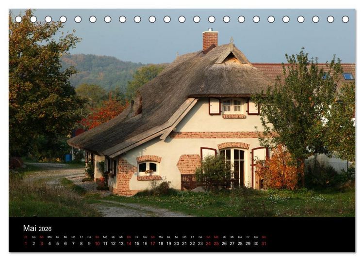 Produktbild: R&uuml;gen (Tischkalender 2026 DIN A5 quer), CALVENDO Monatskalender